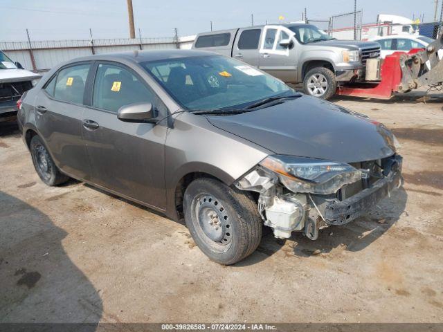  Salvage Toyota Corolla