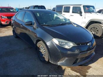  Salvage Toyota Corolla