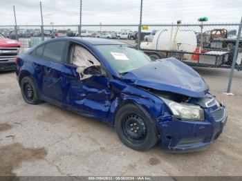  Salvage Chevrolet Cruze