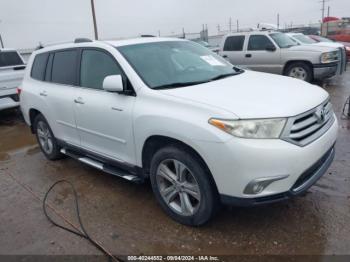  Salvage Toyota Highlander