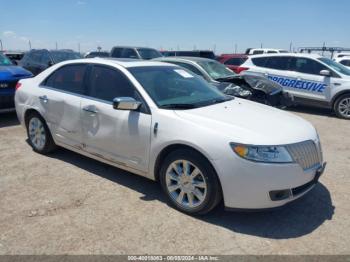  Salvage Lincoln MKZ Hybrid