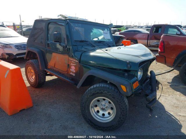  Salvage Jeep Wrangler