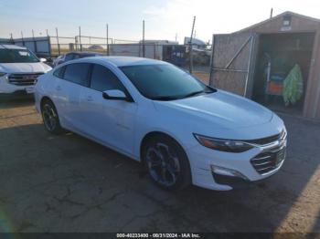  Salvage Chevrolet Malibu