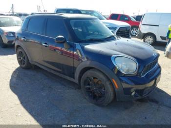  Salvage MINI Cooper S Countryman