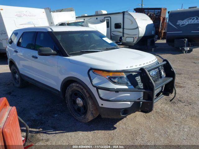  Salvage Ford Utility Police Intercepto