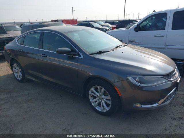  Salvage Chrysler 200