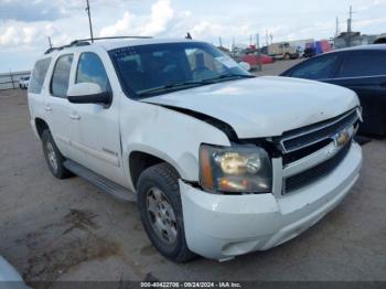  Salvage Chevrolet Tahoe