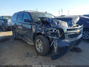  Salvage Chevrolet Tahoe