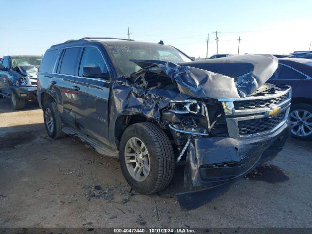  Salvage Chevrolet Tahoe