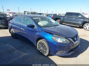  Salvage Nissan Sentra