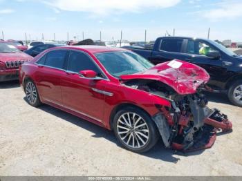  Salvage Lincoln Continental