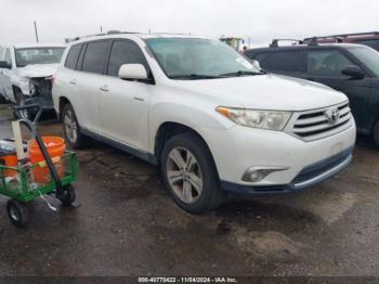  Salvage Toyota Highlander