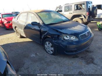  Salvage Toyota Corolla