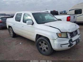  Salvage Honda Ridgeline