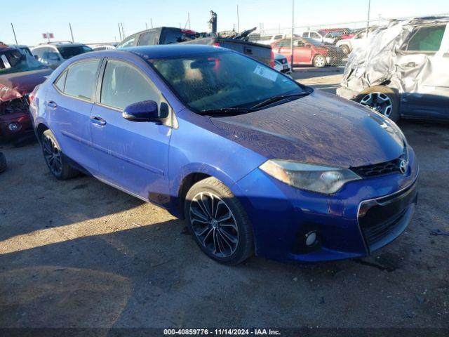  Salvage Toyota Corolla