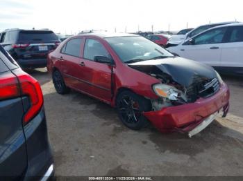  Salvage Toyota Corolla