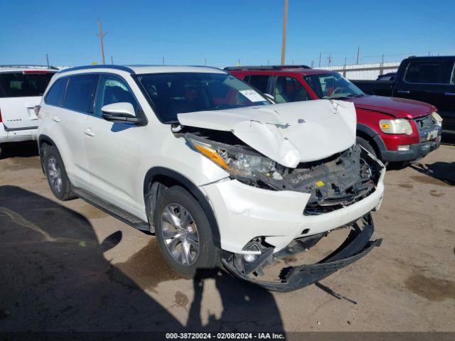  Salvage Toyota Highlander