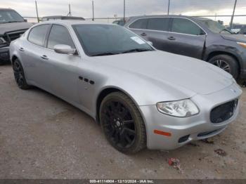  Salvage Maserati Quattroporte