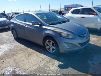  Salvage Hyundai ELANTRA