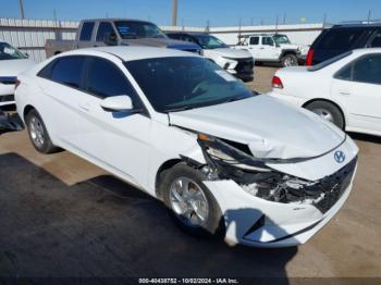  Salvage Hyundai ELANTRA