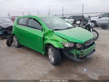  Salvage Chevrolet Sonic