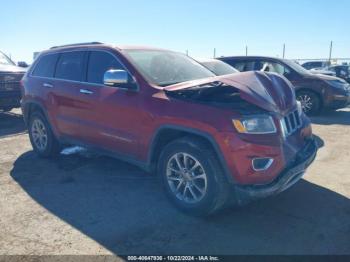  Salvage Jeep Grand Cherokee