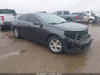  Salvage Chevrolet Malibu