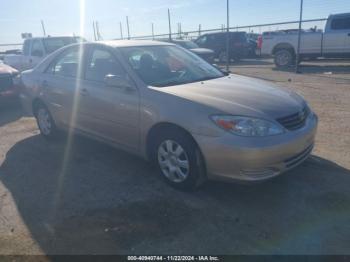  Salvage Toyota Camry