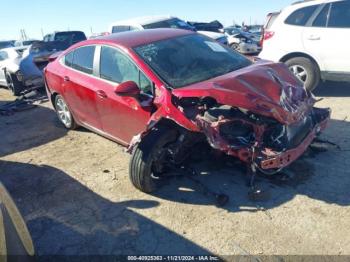  Salvage Chevrolet Cruze