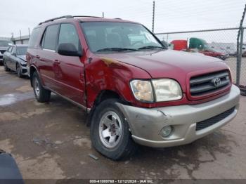  Salvage Toyota Sequoia