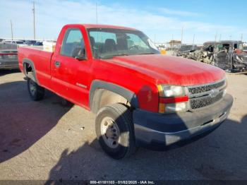  Salvage Chevrolet Silverado 2500