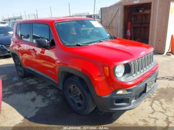  Salvage Jeep Renegade