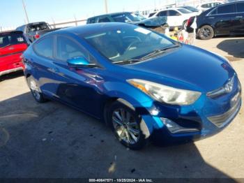  Salvage Hyundai ELANTRA