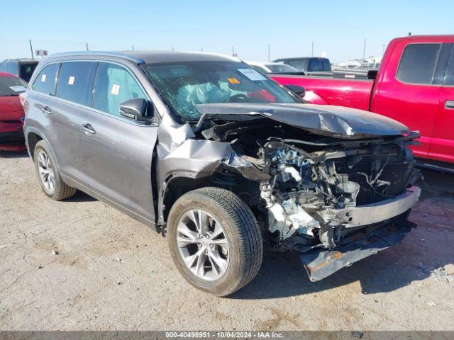  Salvage Toyota Highlander