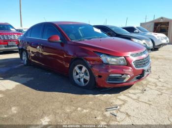  Salvage Chevrolet Cruze