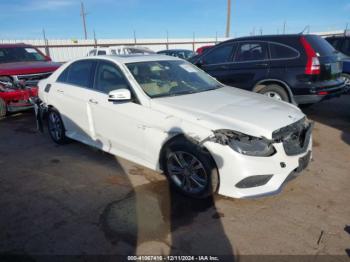  Salvage Mercedes-Benz E-Class