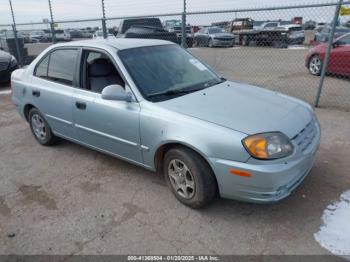  Salvage Hyundai ACCENT