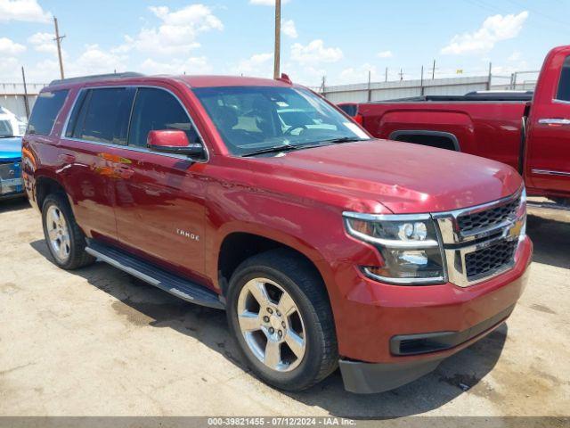  Salvage Chevrolet Tahoe