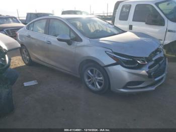  Salvage Chevrolet Cruze