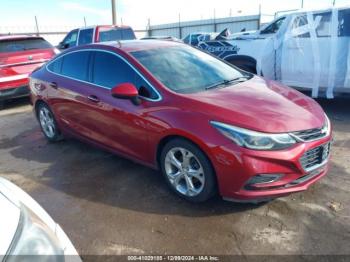  Salvage Chevrolet Cruze