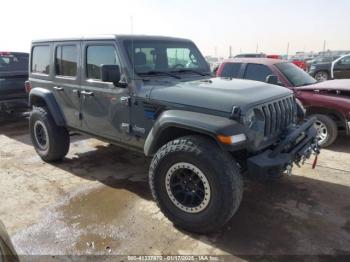  Salvage Jeep Wrangler