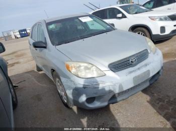  Salvage Toyota Matrix