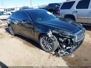  Salvage INFINITI Q50