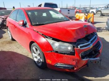  Salvage Chevrolet Cruze