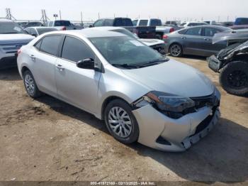  Salvage Toyota Corolla