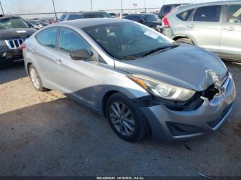  Salvage Hyundai ELANTRA