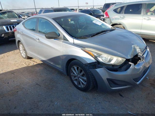  Salvage Hyundai ELANTRA