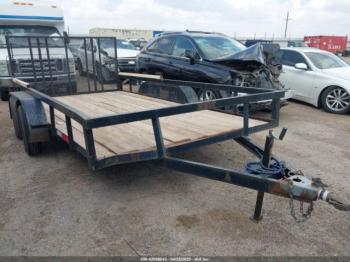  Salvage Bye Rite Utility Trailer