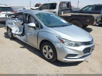  Salvage Chevrolet Cruze
