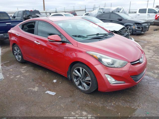  Salvage Hyundai ELANTRA
